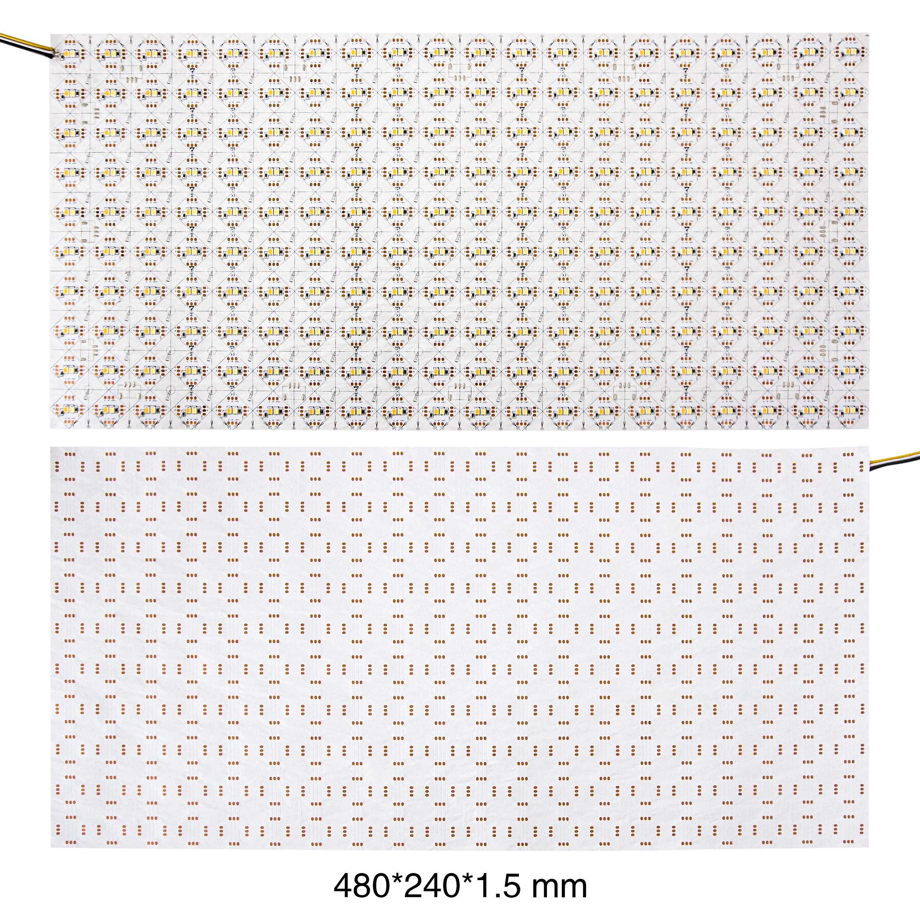 Flexible LED Light Sheet 2700K-6500K CCT Led Strip 24v Backlight Lighting
