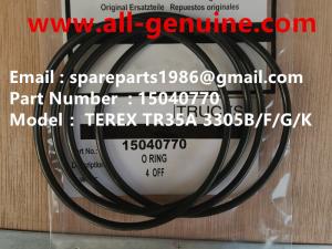 China TEREX 15040770 O RING MINING NHL DUMP TRUCK TR35 TR50 TR60 TR100 3305B 3305F 3303 3307 TR45 TR70 MT4400 wholesale