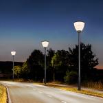 IP65 No Wiring LED Solar Garden Lamp With Battery 3.2/26000mAh, Courtyard