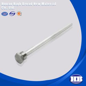 China Extruded Magnesium Rod AZ31B Magnesium Sacrificial Alloys Round Anode Rod wholesale