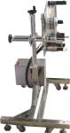 Semi automatic red wine labeling machine cosmetics vial labeling