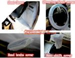 Nylon seat cover Reusable seat cover car seats Steering wheel cover foil