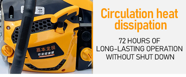 5800 Gasoline Chainsaw 58cc Big Power Petrol For Wood Cutting