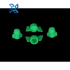 China Medical Spout Pouch Cap Low Temperature Plastic Short Tube Fitment Spout Nozzle Cap wholesale