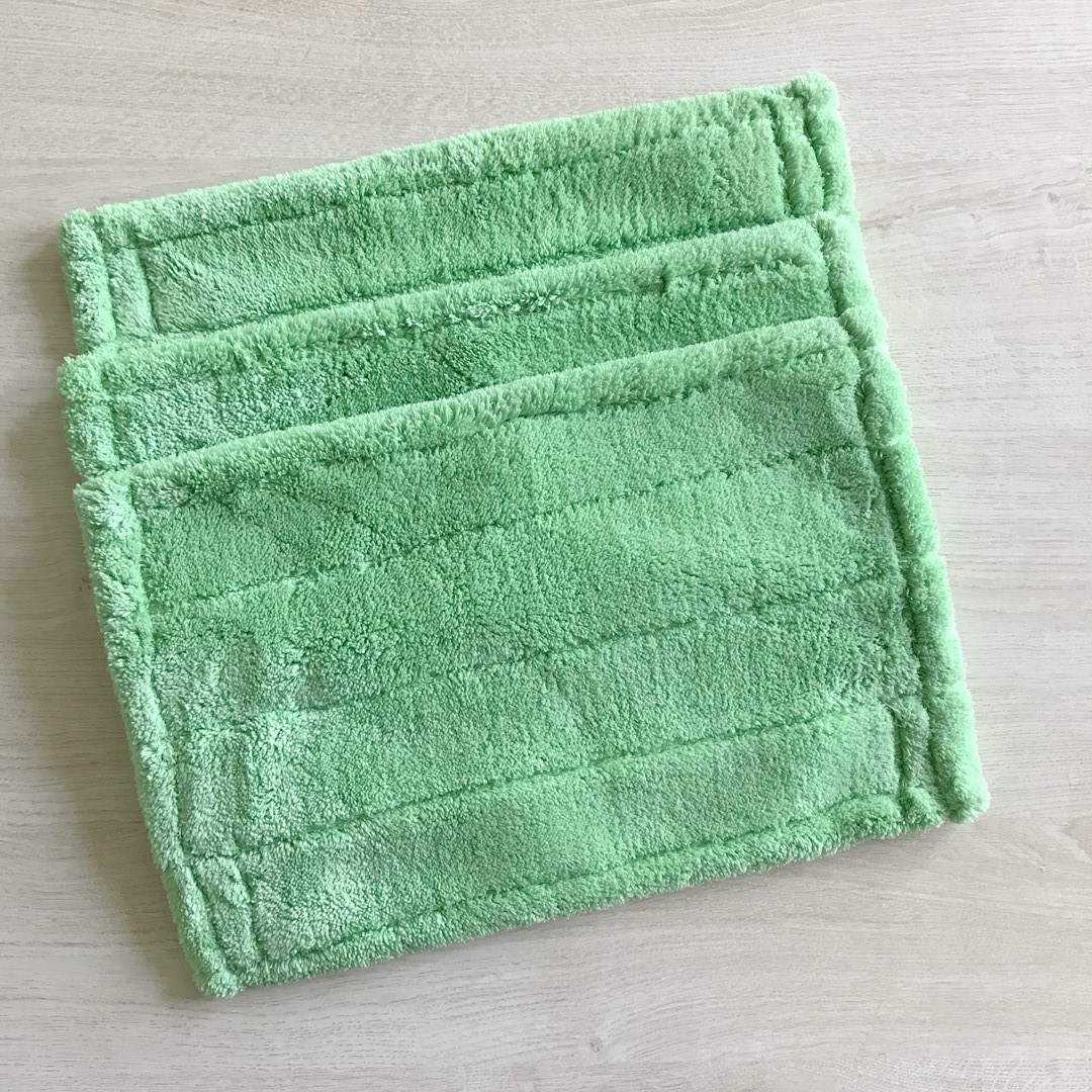 100% polyester absorb water flat mop house keeping wet mop Chinese suppiler with scrape
