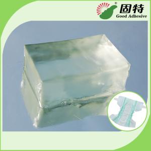 China Light Transparent Block Synthetic polymer resin Baby Diaper Industrial Hot Melt Glue Synthetic Polymer Resin wholesale