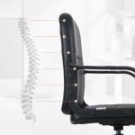 Y Genuine Leather Backrest Office Computer Chair Conference Office Swivel Chair
