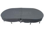 tailor-made oval spa cover, spa hardcover, hot tub cover, spa insulation cover -