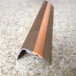 Stair Nosing Aluminum Tile Trim Non Slip Brass For Stair Edge Protection