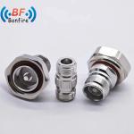 DC-4GHz Low Loss RF Connector Telecom Part 4.3-10 Female to N Female -155dbc 0