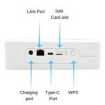 OLAX G5010 Qualcomm 4g 5g lte pocket wifi hotspot 4000mah battery router CPE