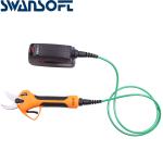 SWANSOFT Garden Metal Electric Pruner Scissors 4Ah Battery Cutting Pruning Shear