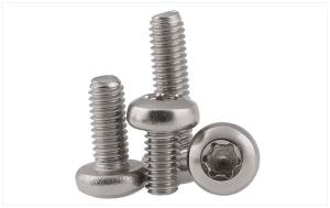 China 18-8 Stainless Steel Tamper Proof Torx Screws M3 With Right Hand Thread Direction wholesale