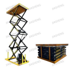 China 2000kg Hydraulic Scissor Lift Tables 4.2m Multi Electric Hydraulic Table wholesale