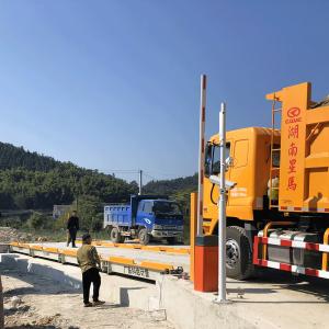 China Heavy Vehicle Weighbridge Truck Scale Electronic 60 Ton With Software High Accuracy wholesale