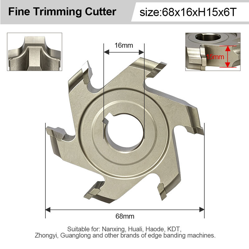 Carbide Insert Router Bit Set For CNC Woodworking — Bottom Surfacing & Grooving Cutter, 1/2" Shank, Replaceable 4-Sided Inserts