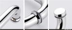 Water Retardant Custom Shower Door Handle Easy Maintenance And Cleaning