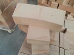 Low Porosity Bottom Fireclay Refractory Brick Large Block Of Glass Furnace