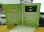 7" 10" Lcd Video Book Flower Theme For Business Advertisement / Gift
