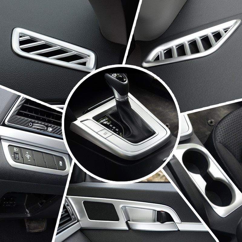 Hyundai All New Elantra 2016 Avante Interior Chromed Garnish Shift Panel Molding