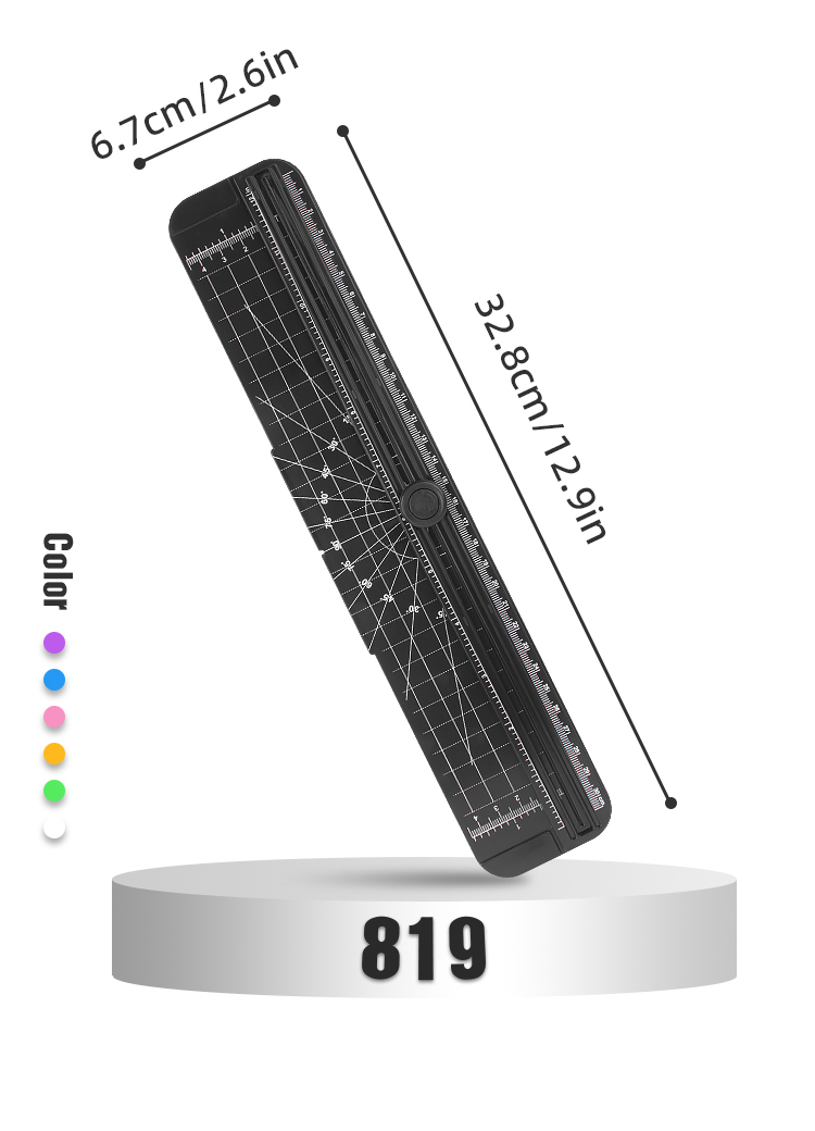 ZEQUAN Mini A5 Photo Paper Cutter Kids Handcraft Helper with Ruler and Trimmer