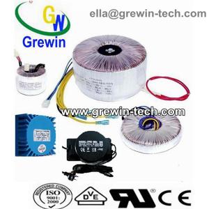 China 220v 230v 240v 12v 24v 50hz 15va-6000va toroidal transformer for audio amplifiers with CE approval wholesale