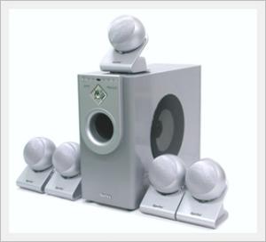 China 2.0 passive home theater speaker unit with quality sound wholesale
