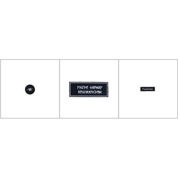 Free sample iron custom patches embroidered patches
