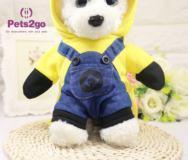 4kg M 38cm Chest Teddy Dog Apparel For Festival