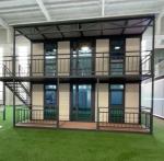 Expandable Prefab Container House Sandwich Panel Construction for Customized