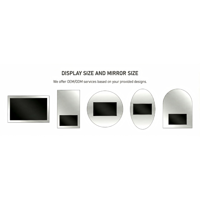 Kingstin Smart Mirror Cabinet: Android System, LED Backlit, Weather & Music Display, Touchscreen Bathroom Storage Solution