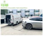 Floor-Mounted Electric DC EV Car Charging Stations Energy-Saving for Road Rescue