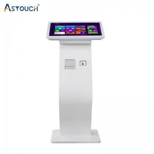 China 21.5 Inch Way Finding Touch Screen Kiosk Software Open Source With Printer LCD wholesale
