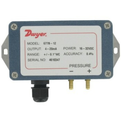 Dwyer 677B-12 Differential Pressure Transmitter 100 Bar