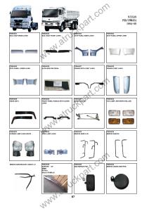 China NISSAN UD PKB CWM454 Truck Spare Parts accesories body parts wholesale