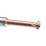 OEM/ODM Uncoated Tungsten Carbide Chamfer End Mills for Aluminum