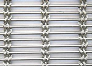 China Woven Stainless Steel Architectural 2mm Wire Mesh Curtain wholesale