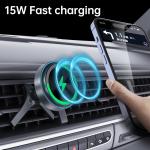 Flowing Character Light Iphone Magsafe Car Charger Easy Installation