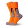 Buy cheap Orange Terry Inside Custom Cushion Sports Compression Socks Basketball Soccer from wholesalers