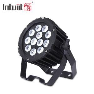 China 12x3W 4 In 1 RGBW LED Outdoor Uplight IP65 Dj Stage Par Light Auto Running wholesale