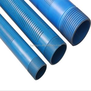 China Glue Connection PVC Casing Pipe for Water Well and Large Diameter Slotted wholesale