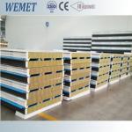FM approved rock wool fire proof insulated roof panel high strength 1000mm with