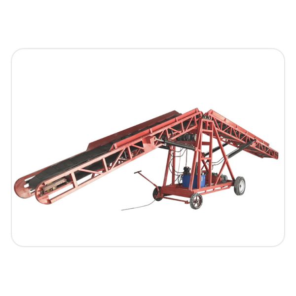 Custom Power Double Wing Loading Telescopic Belt Conveyor Mobile 8-28m