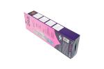 Purple Glossy Lamination Cardboard Window Box Packaging