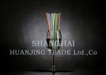 Customized Color Striped Paper Straws 0.25" Diameter Thick Paper Straws