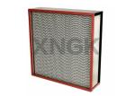 Waterproof High Temperature HEPA Filters 0.3 Micron Aluminum Alloy Frame