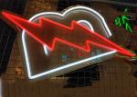 Acrylic 200cm 12VDC Lightning Led Neon Signs RoHS For Bar