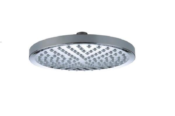 ZYD310 Round Shape Abs Chrome Plated Bathroom Rainfall Overhead Shower Head