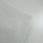 Light Filtering White Pleated Paper Shade Cordless Textile Paper