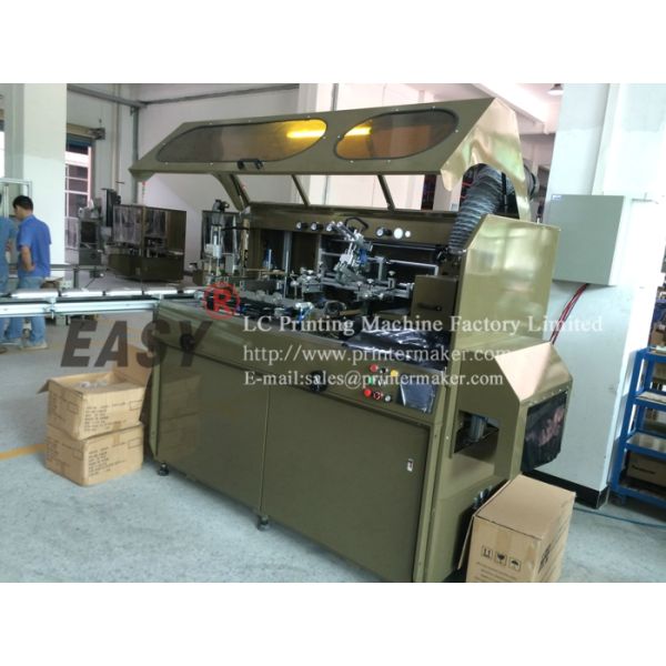 Fully Automatic UV Silk Screen Printing Machine on Sport Bottles